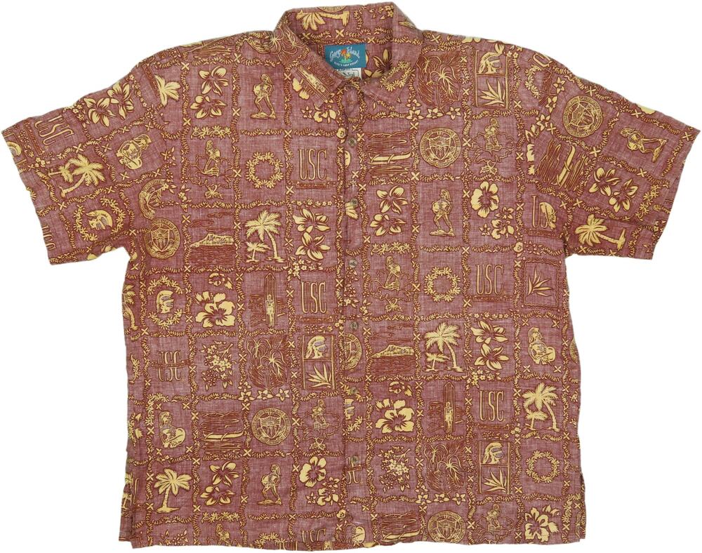 USC Trojans Retro Aloha Football Shirt